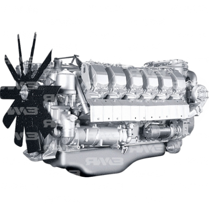 8502.1000186 | Двигатель ЯМЗ-8502.10 без коробки передач